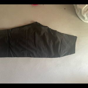 High waist peach leggings size m